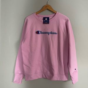 New with tags pink Champion Crewneck sweater